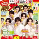 【12/17発売】「月刊ザテレビジョン 2026年 2月号」表紙：timelesz